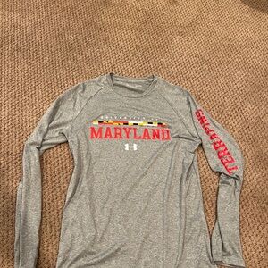 Men’s Under Armor University of Maryland Long sleeve shirt
